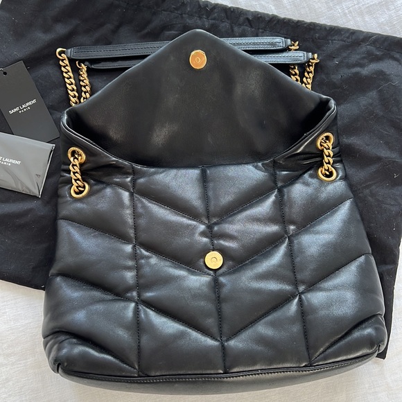 Saint Laurent Puffer Medium Quilted Leather Shoulder Bag - Picture 4 of 15
